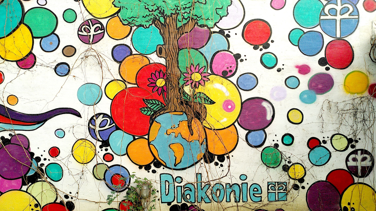 Diakonie Graffiti