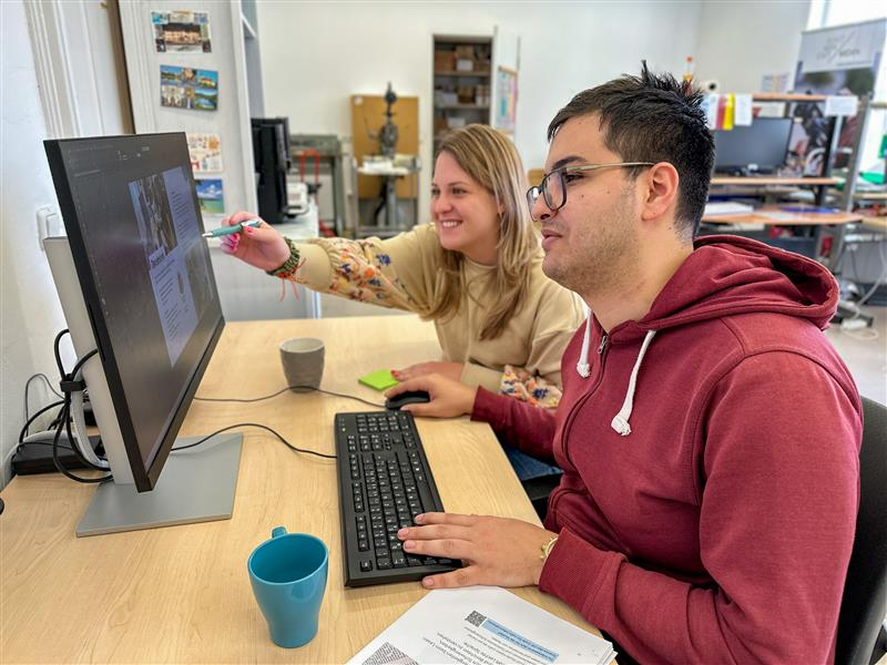 Kunstwerkstatt Medien, Tarek und Kathi