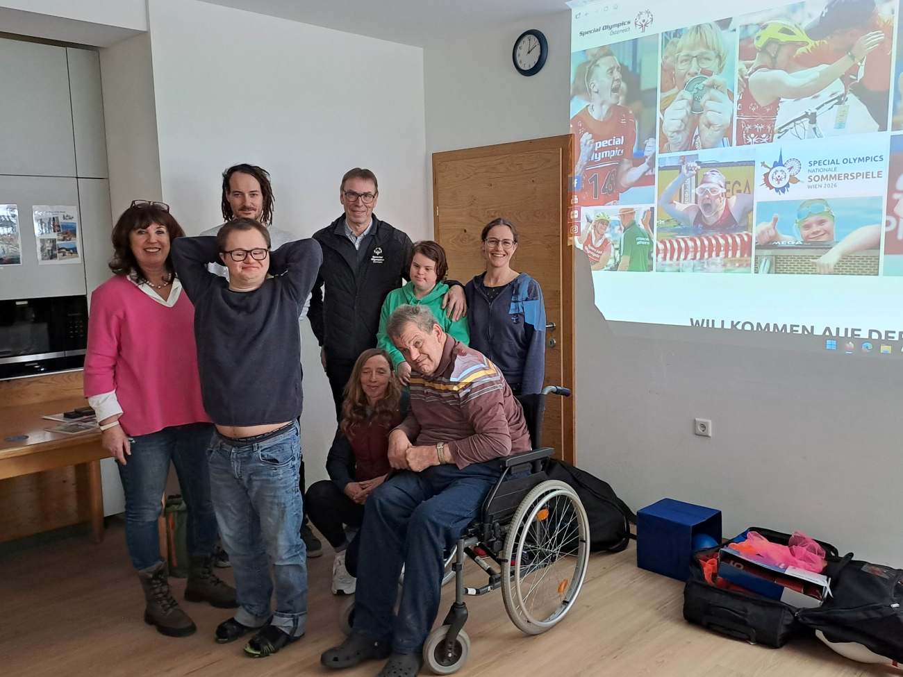 Sport spielt eine zentrale Rolle im Alltag der begleiteten Menschen.