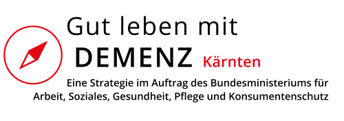 Logo Gut leben mit Demenz Kärnten