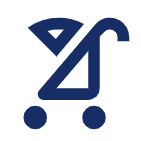 Icon eines Kinderwagens