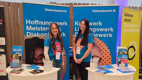 Diakoniewerk-Stand auf der Career & Connect in Linz