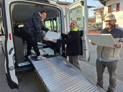 Zivildiener in der Werkstätte Kirchbichl