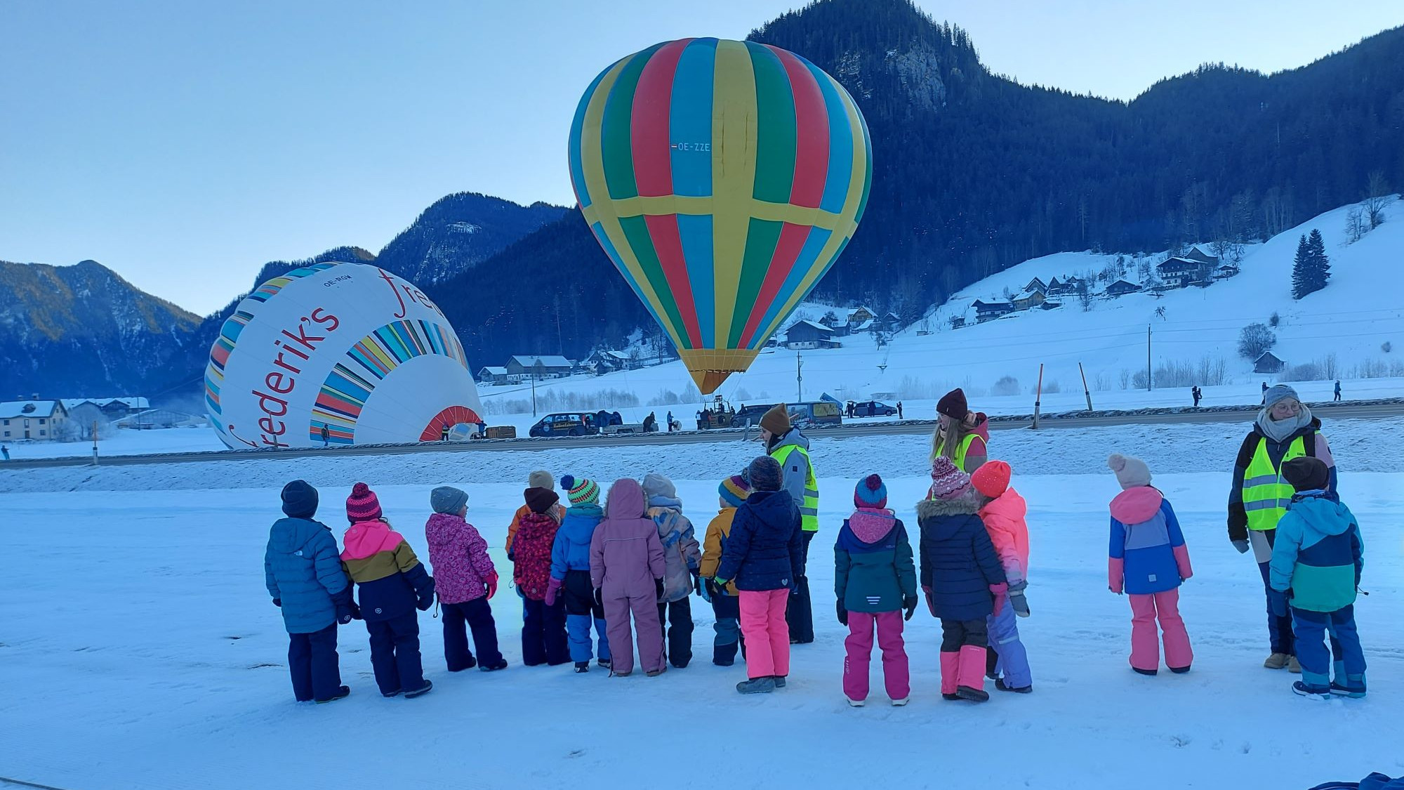 Ballonfahrt Kindergarten Gosau