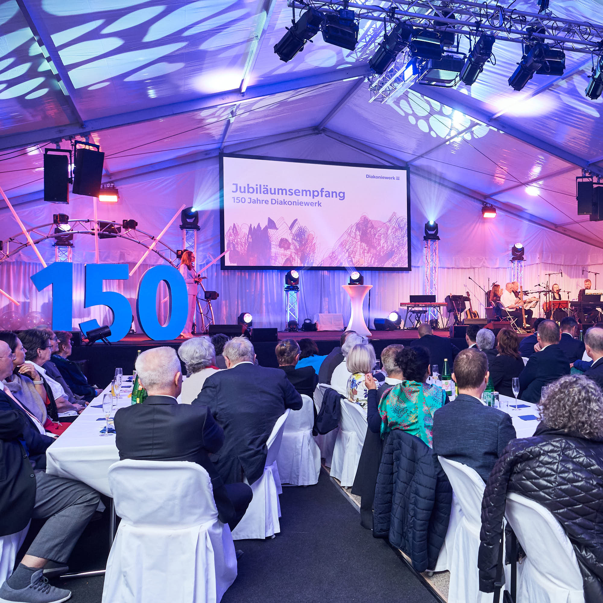 Jubiläumsempfang anlässlich 150 Jahre Diakoniewerk im Mai 2024