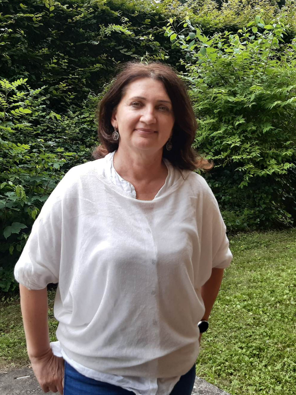 Vesna Cato ist für Aktivierungsübungen für Seniorinnen im Haus am Ruckerlberg zuständig