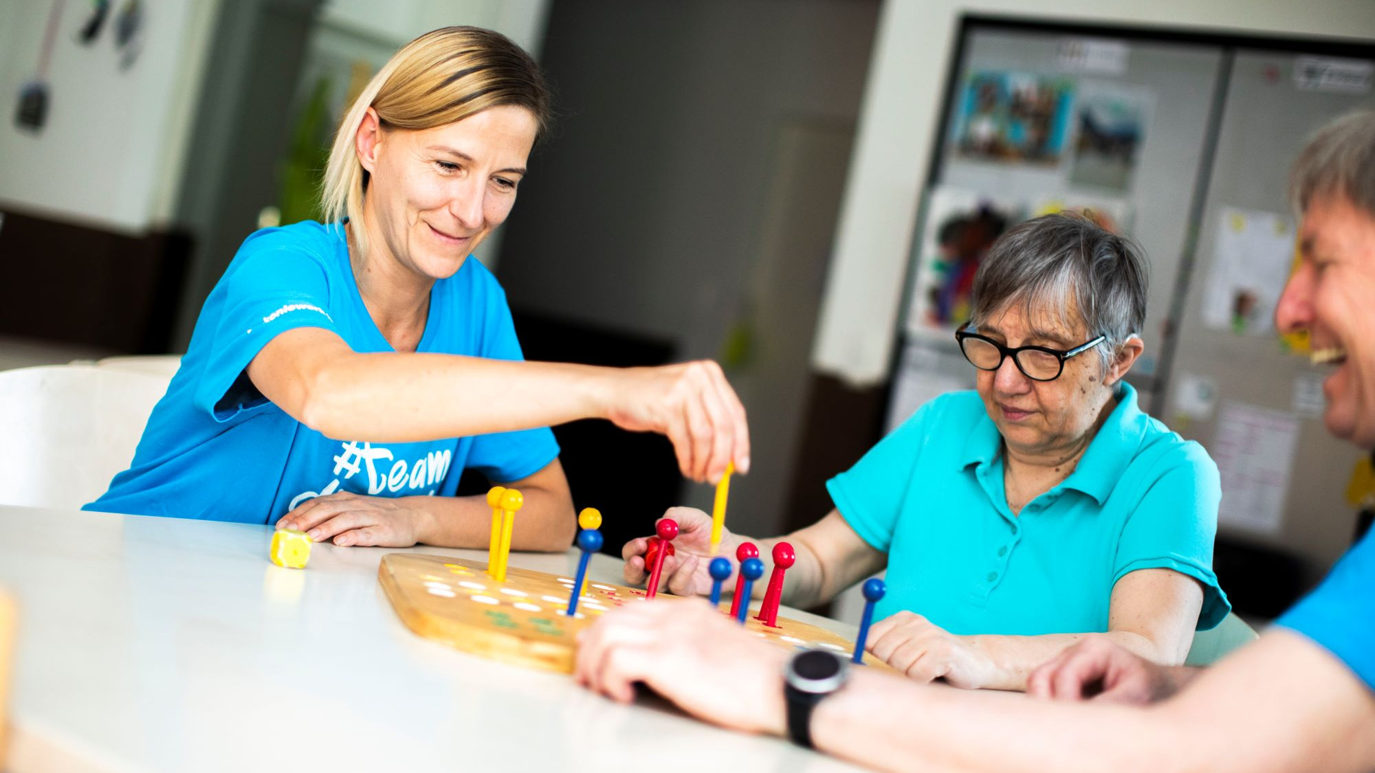 Gemeinsames Spiel macht Freude