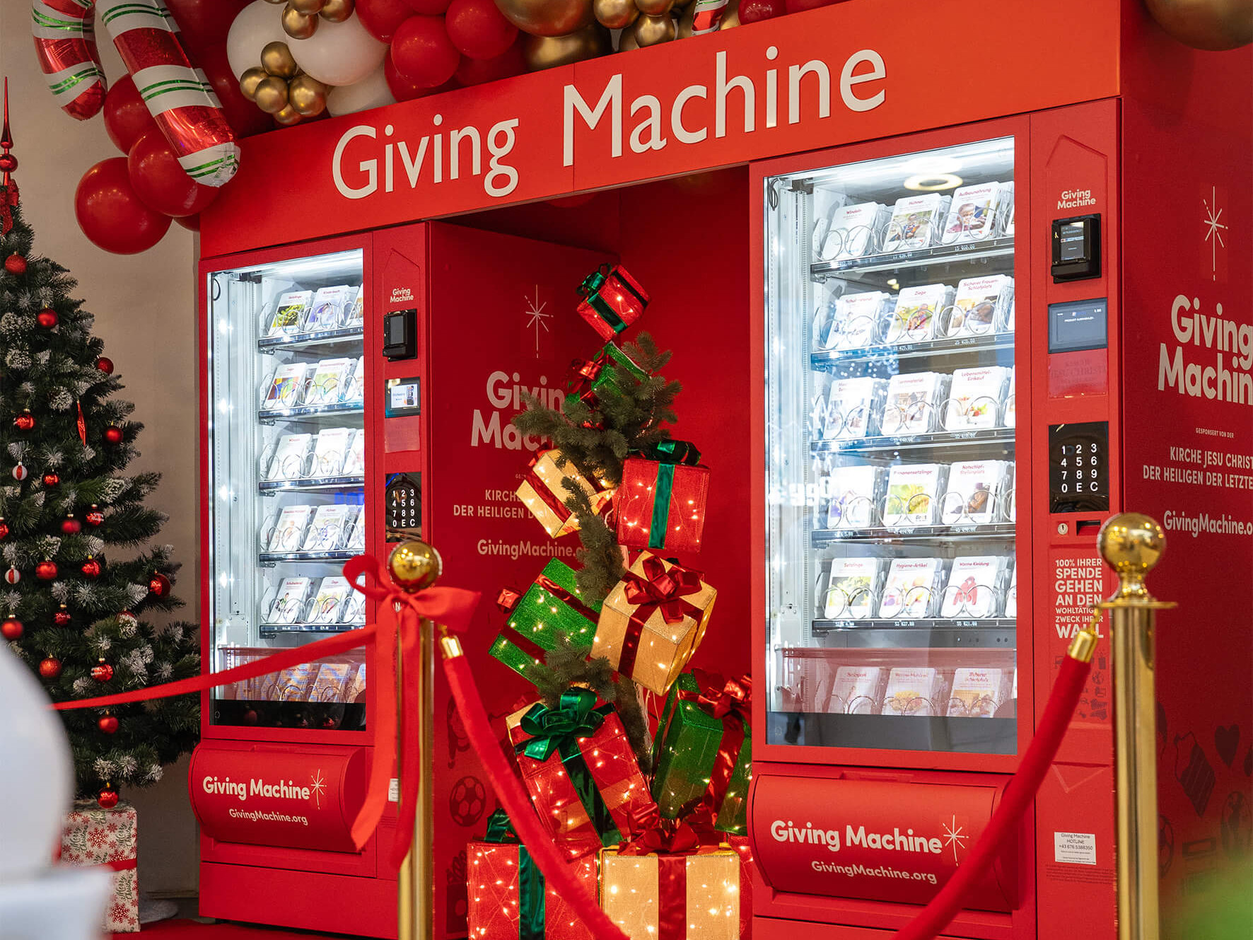 Giving Machine im Auhof Center