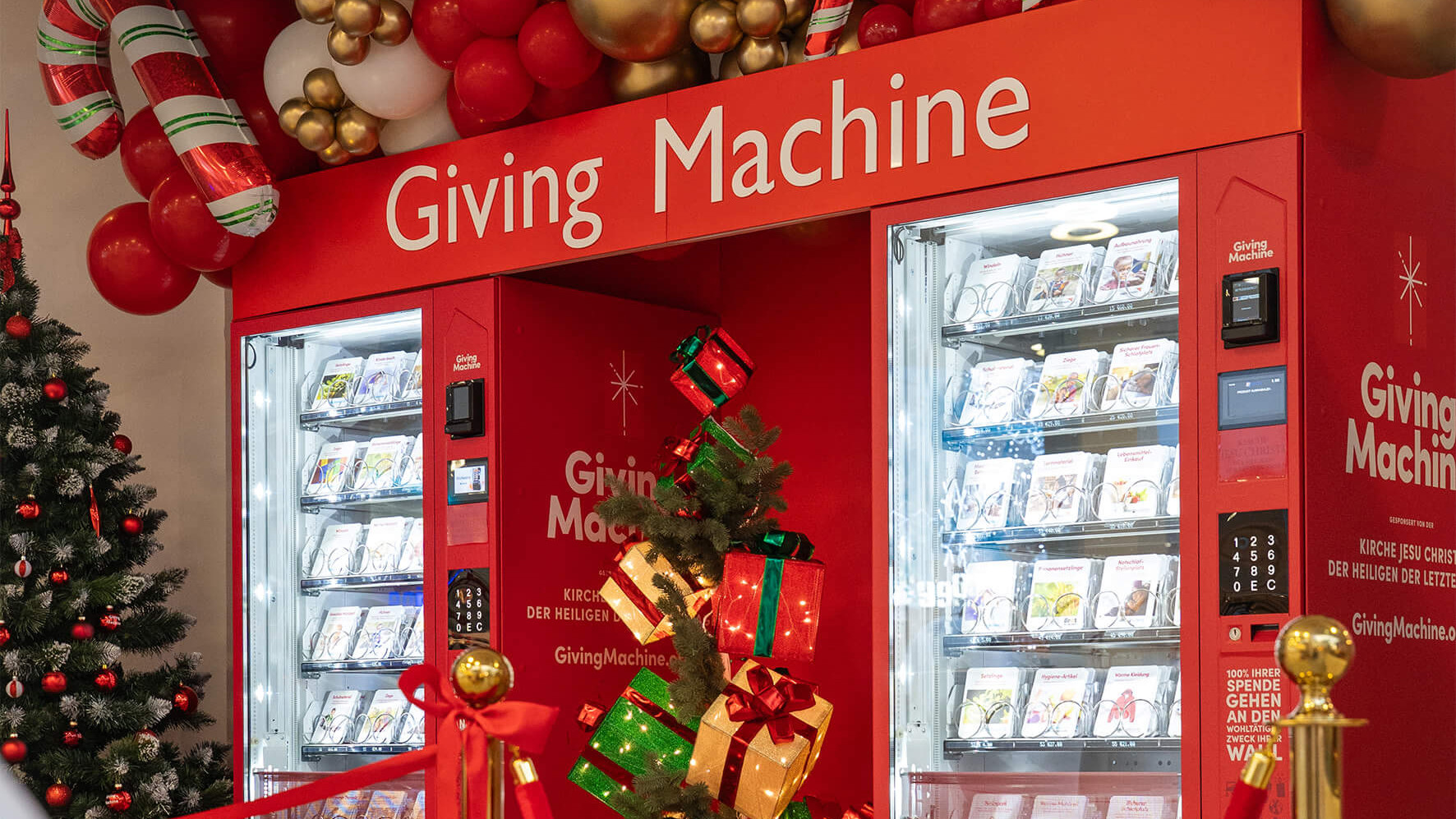 Giving Machine im Auhof Center