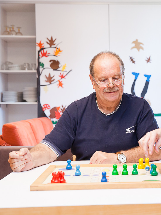 Gemeinsamer Alltag in den Hausgemeinschaften.