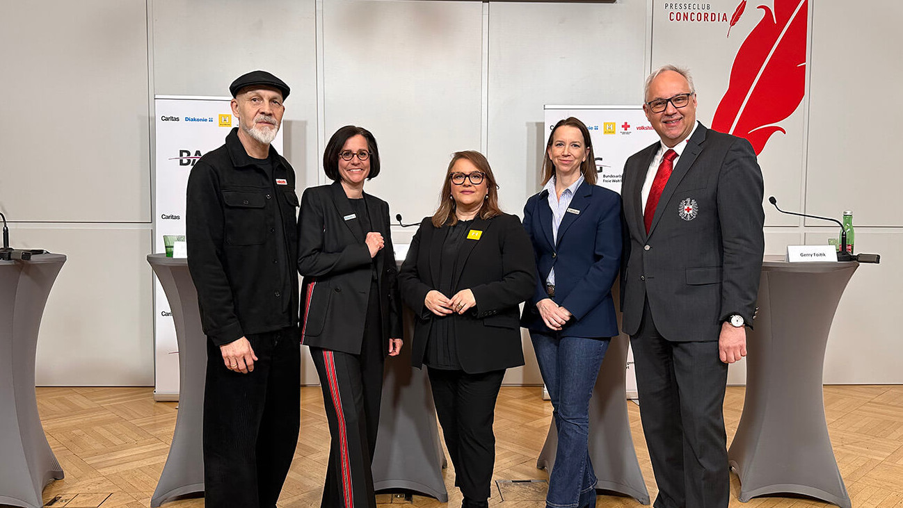 Pressekonferenz der Bundesarbeitsgemeinschaft freie Wohlfahrt im Februar 2026