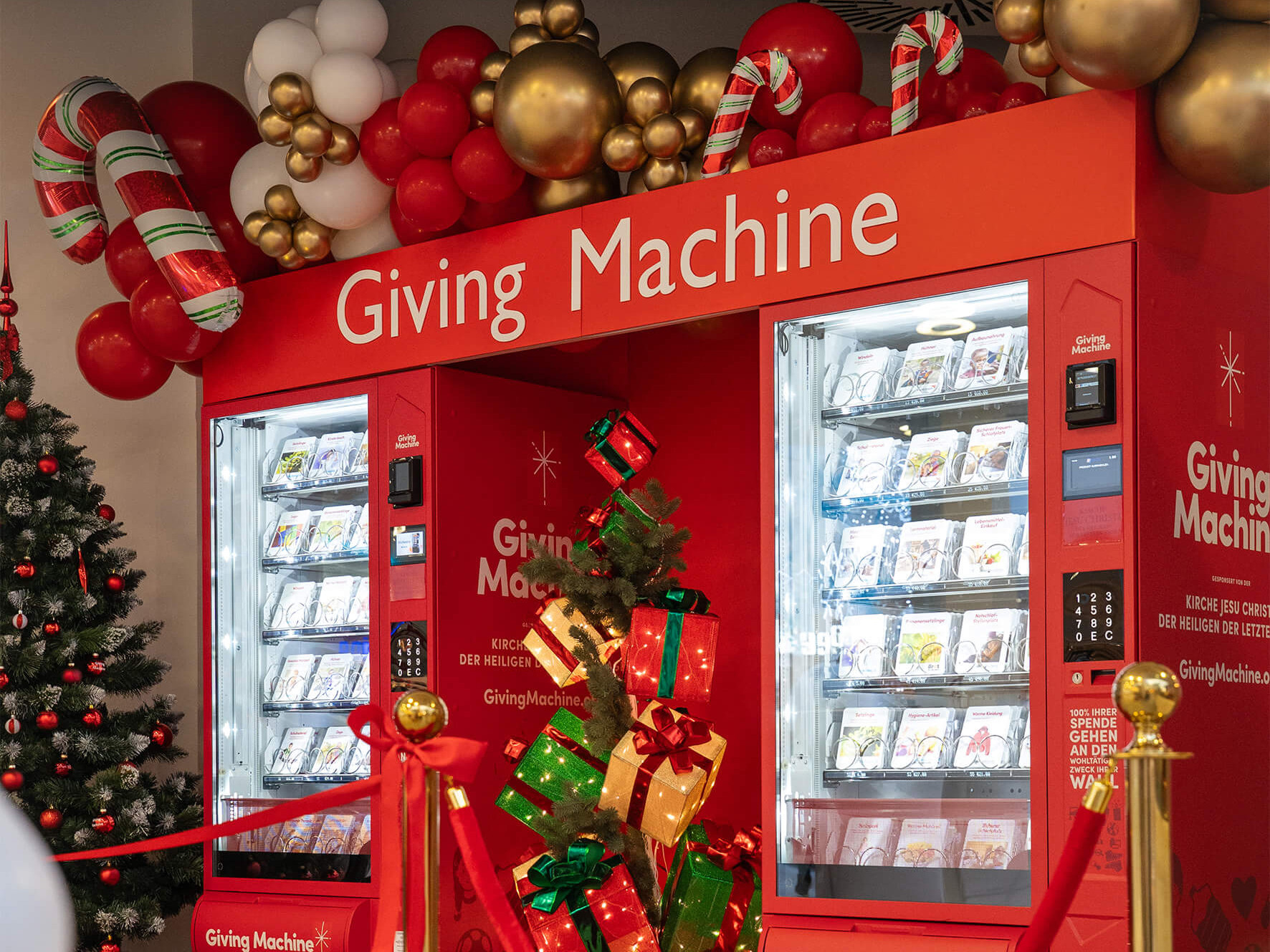 Giving Machine im Auhof Center