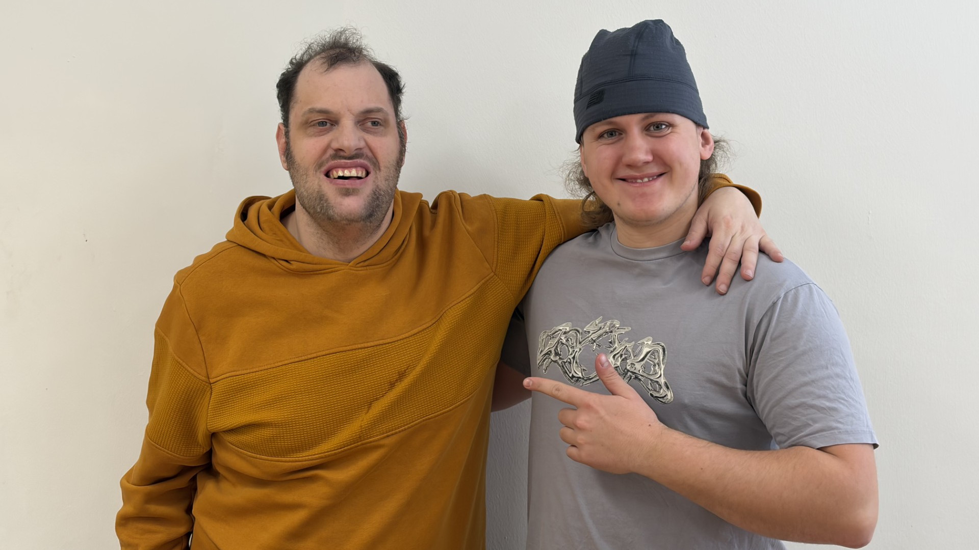 Paul und ein Kunde der Arbeit und Assistenz Schladming