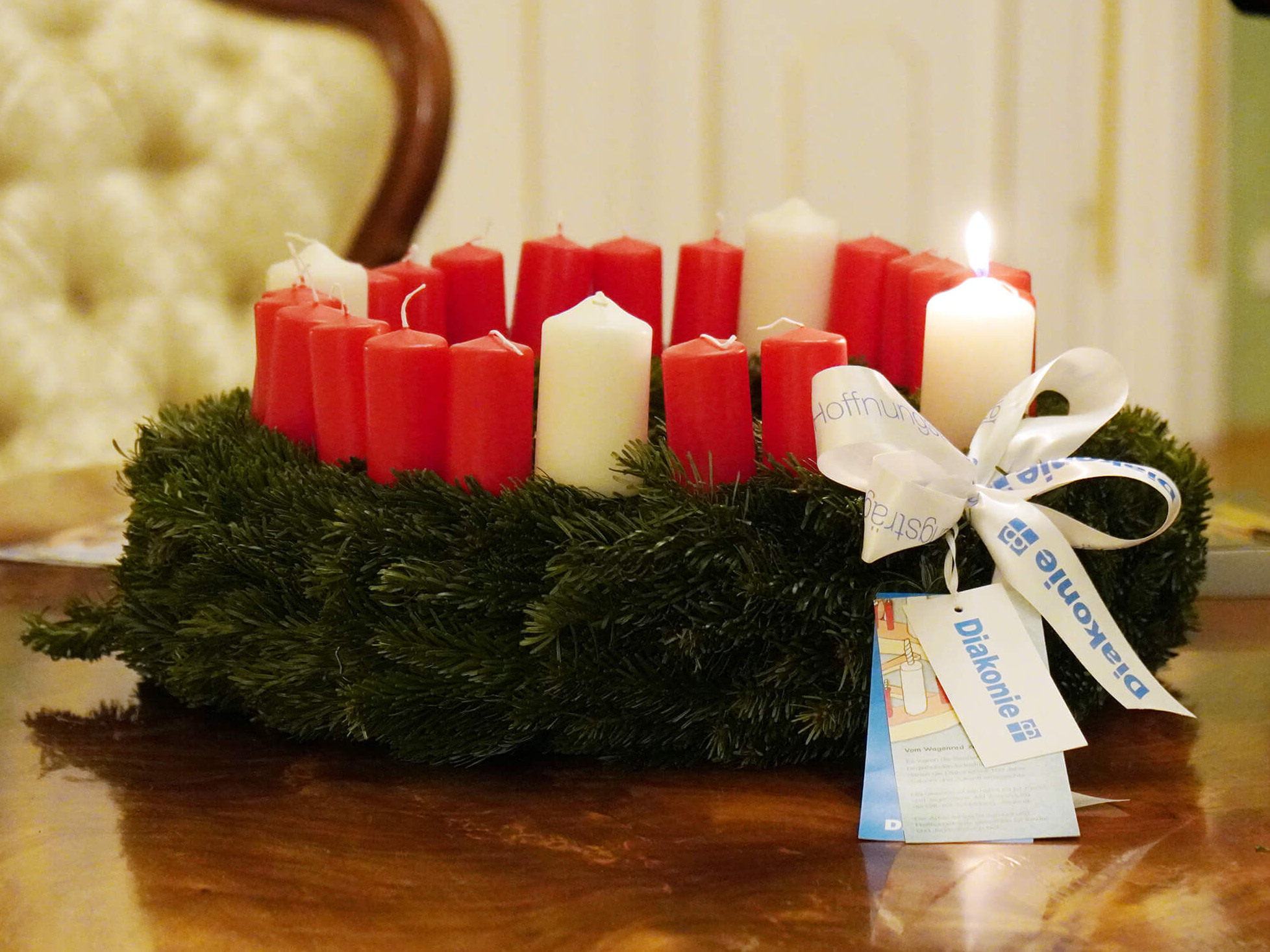 Der Adventkranz - eine Erfindung der Diakonie