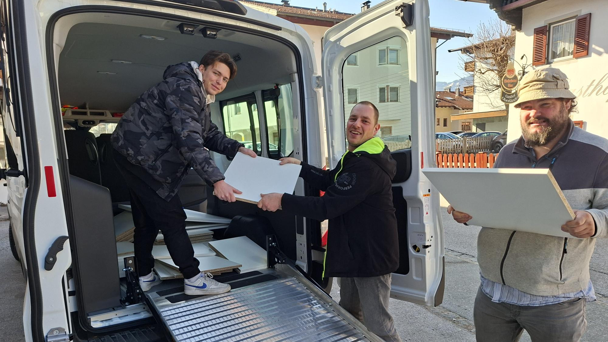 Zivildiener in der Werkstätte Kirchbichl