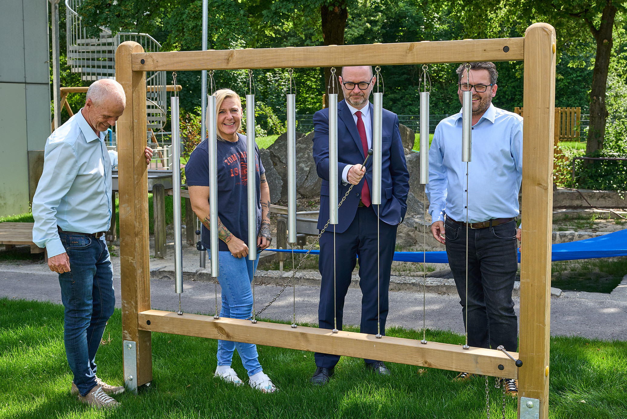 Bürgermeister Dietmar Prammer zu Besuch im Diakonie Zentrum Spattstraße in Linz. (c)andreasbrugger