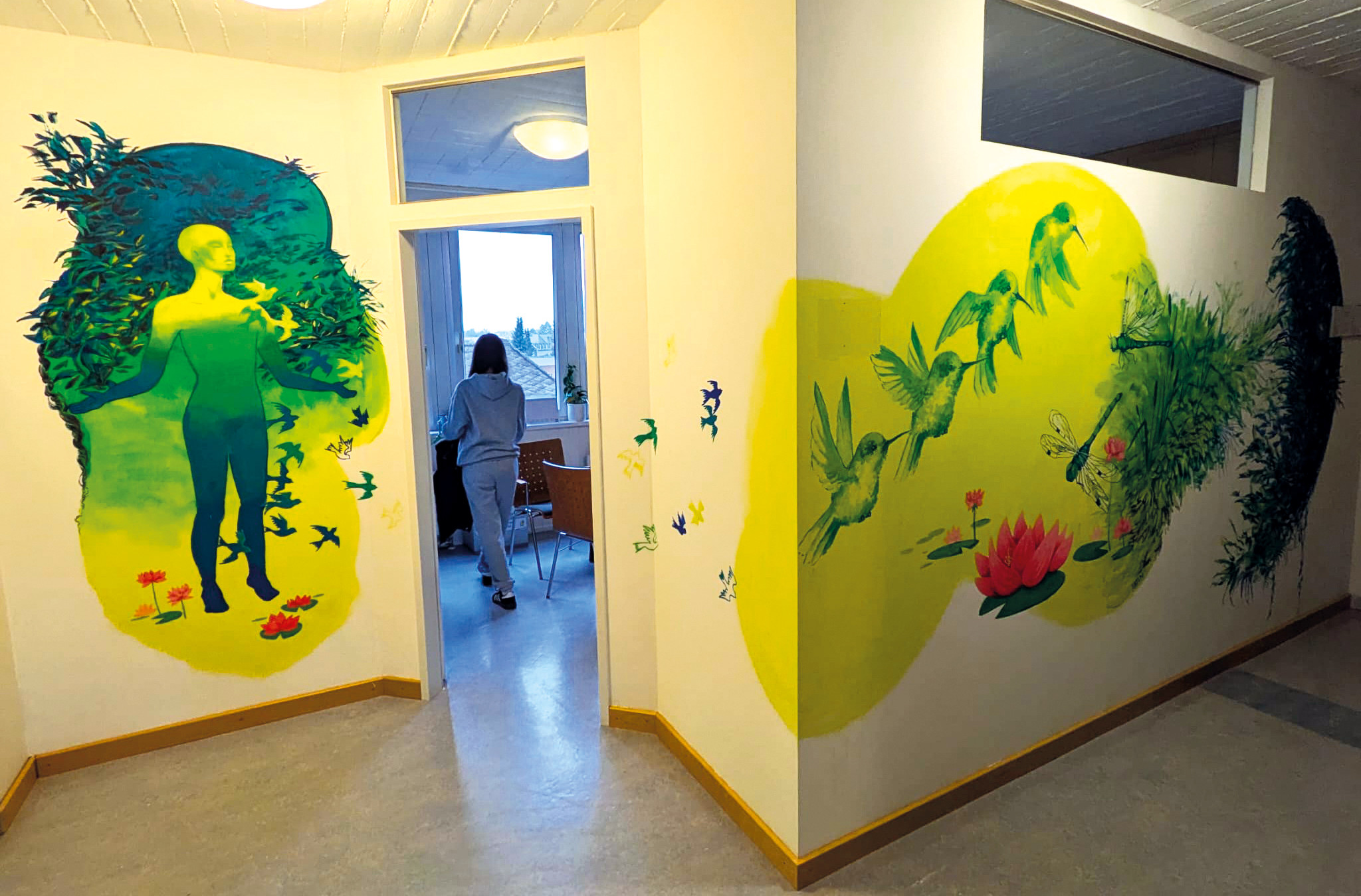 Jugendliche und Künstler:innen gestalten Lebensräume neu