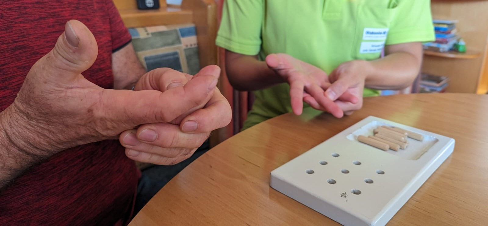 Physiotherapeutische Übung