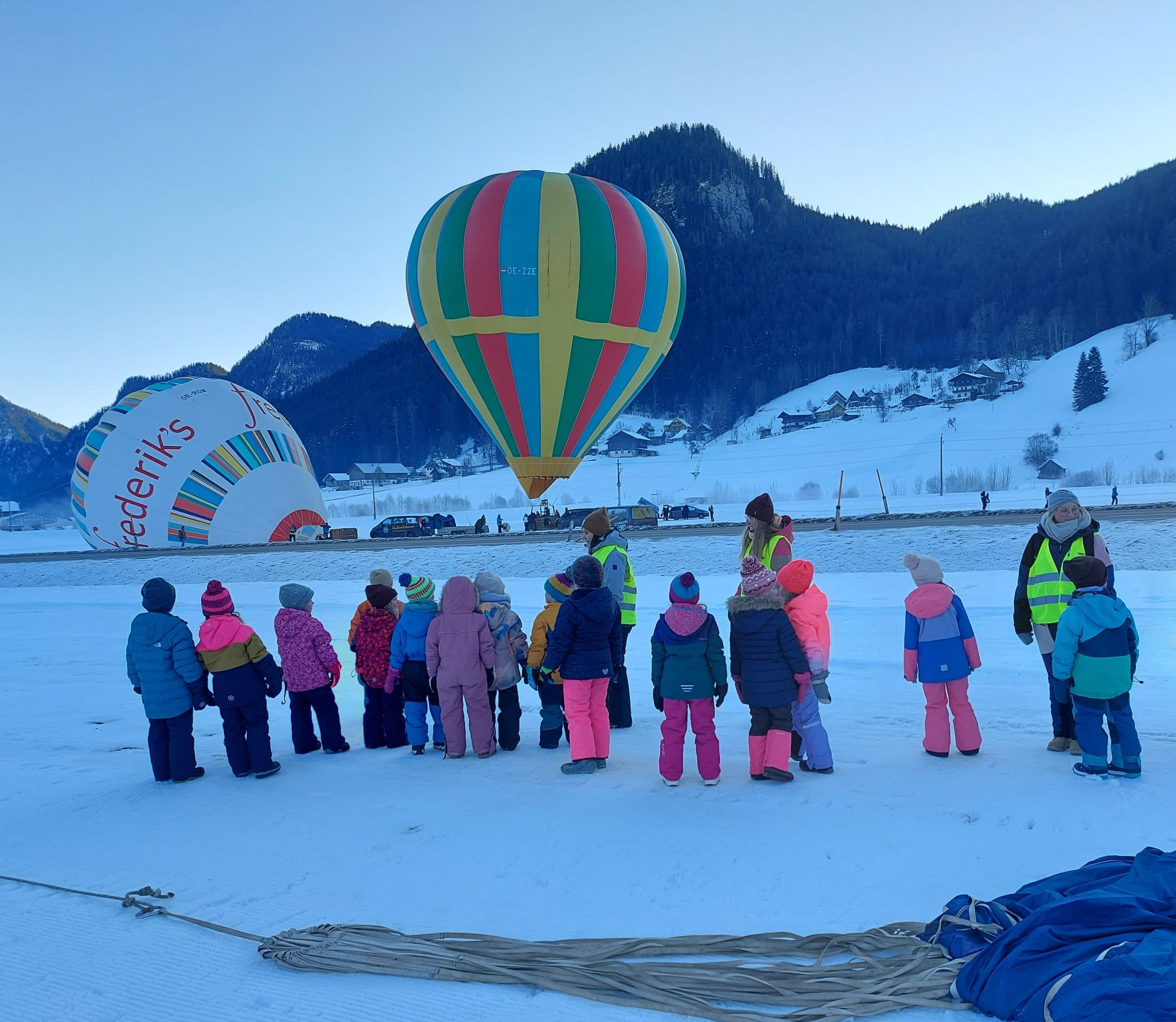 Ballonfahrt Kindergarten Gosau