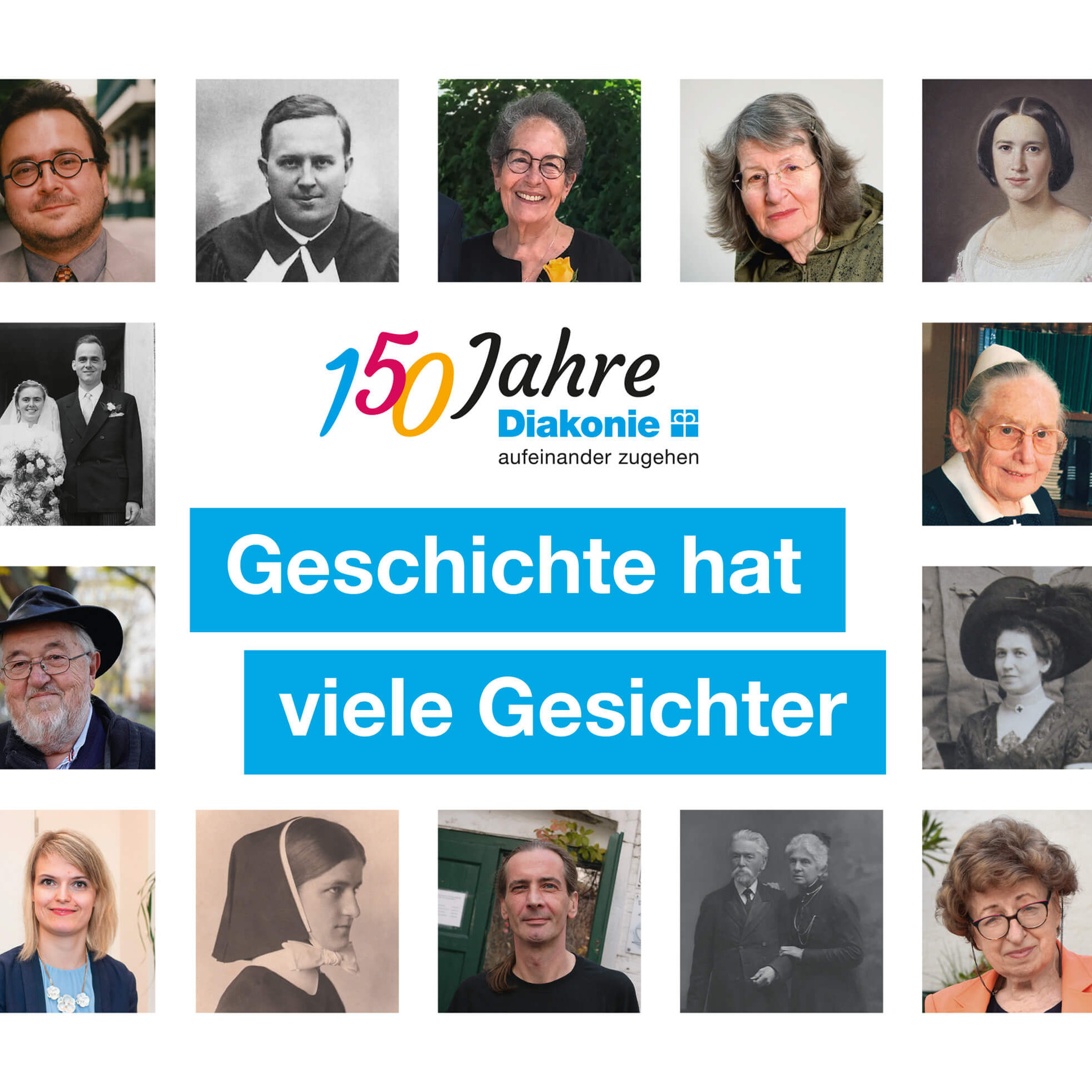 Titelseite 150 Jahre Diakonie Themenmagazin