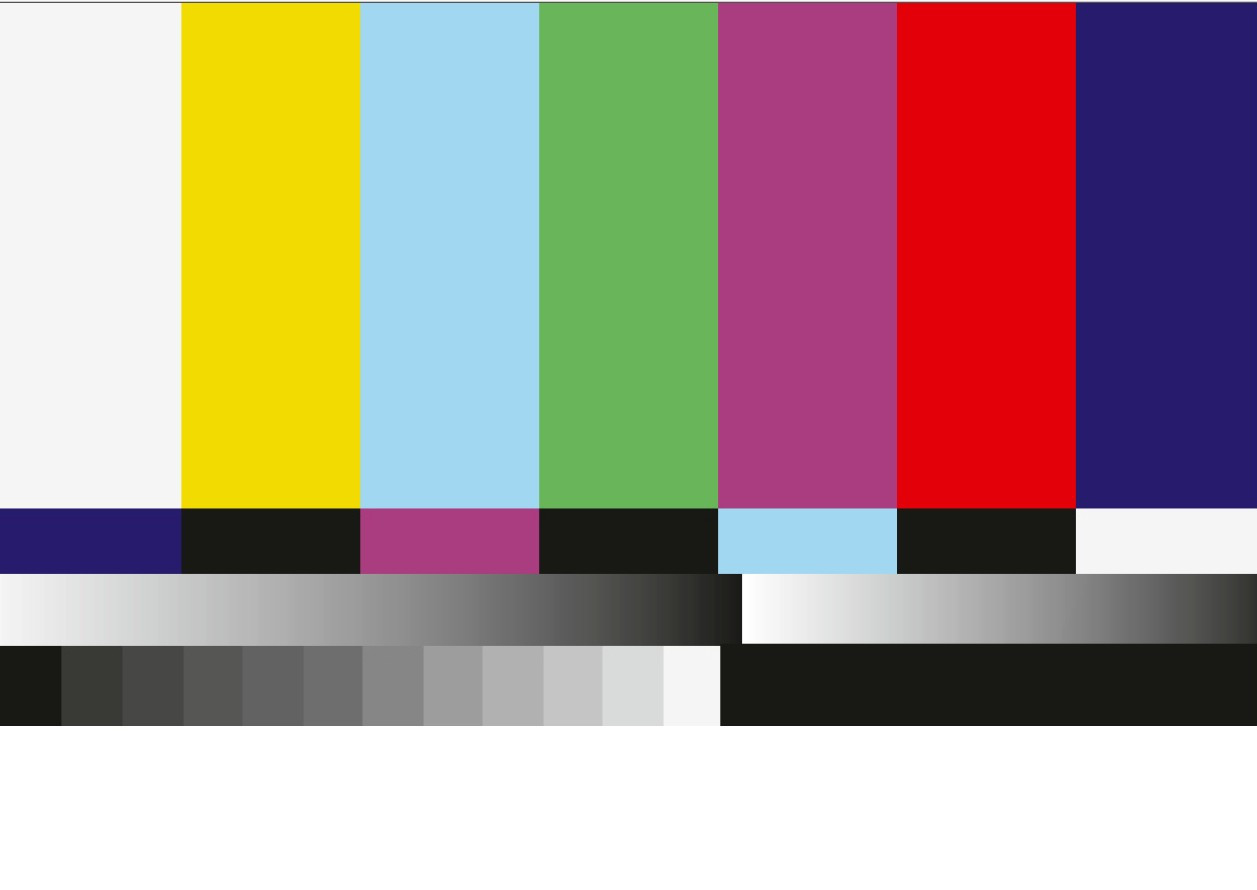 No Signal TV Retro-Fernsehbild-Testmuster