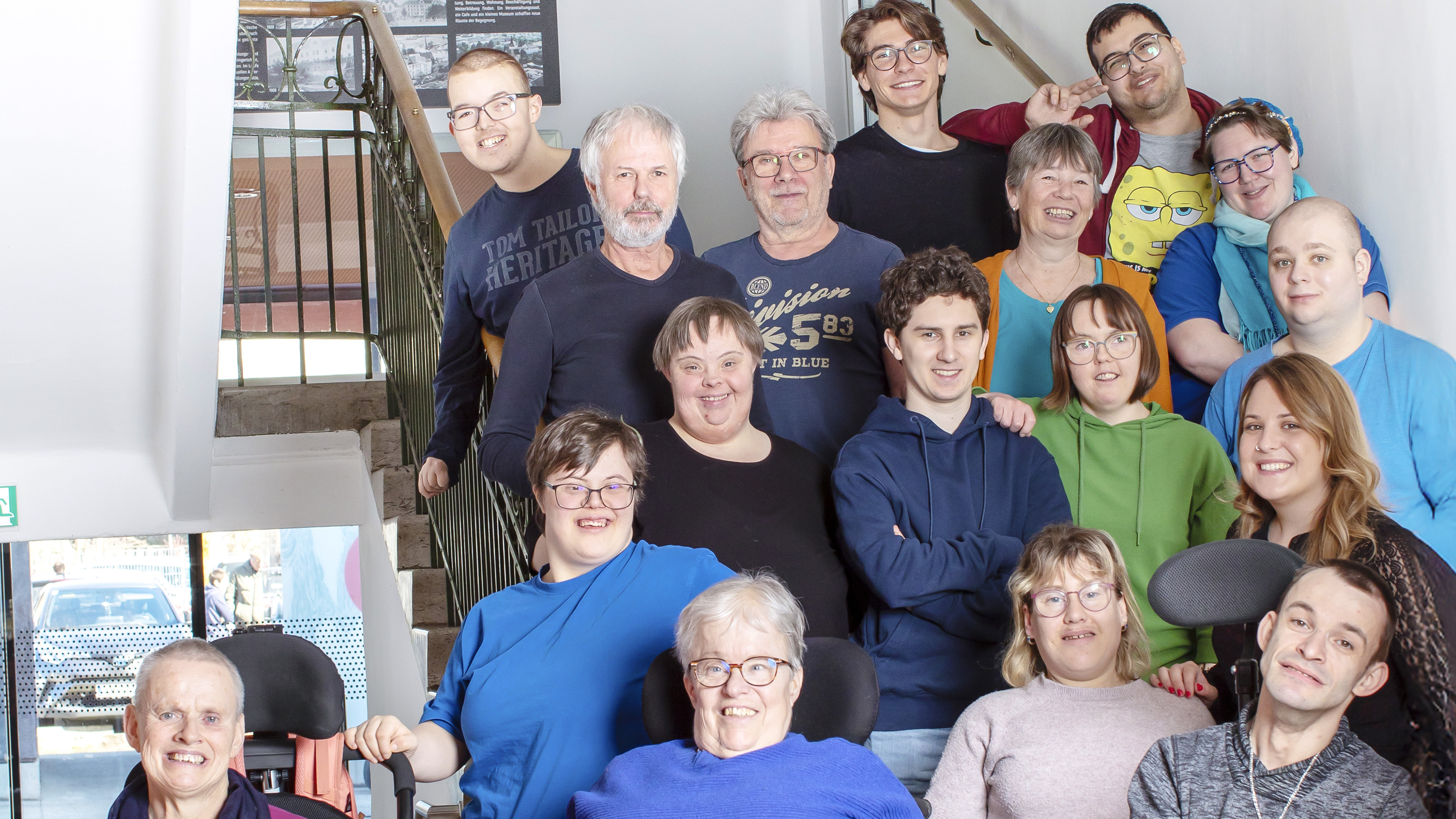 Inklusives Team der Kunstwerkstatt Medien