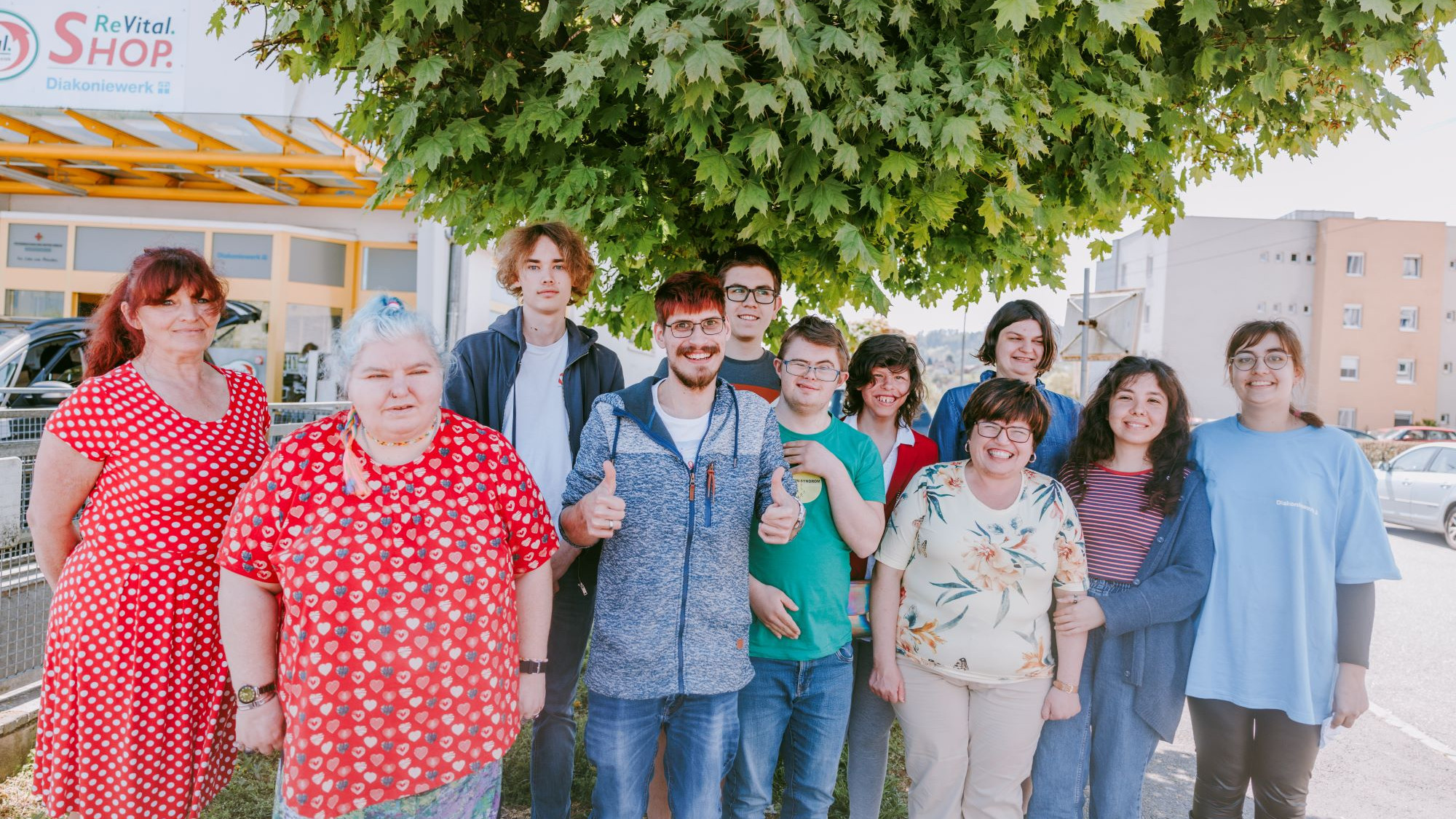 Team des ReVital-Shops Gallneukirchen