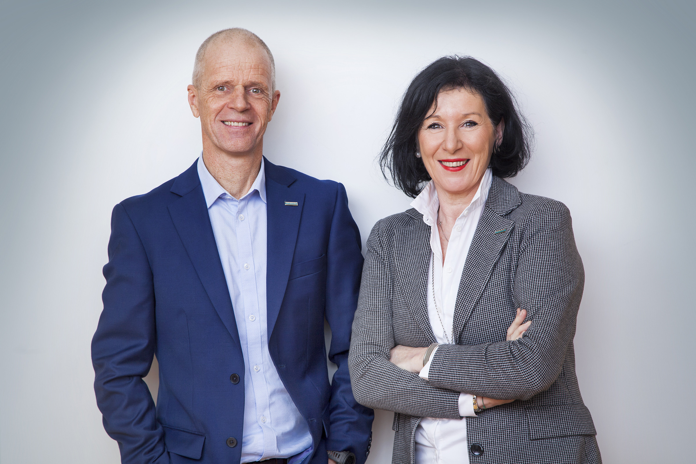 Heinz Wieser und Andrea Boxhofer, Geschäftsführung Diakonie Zentrum Spattstraße